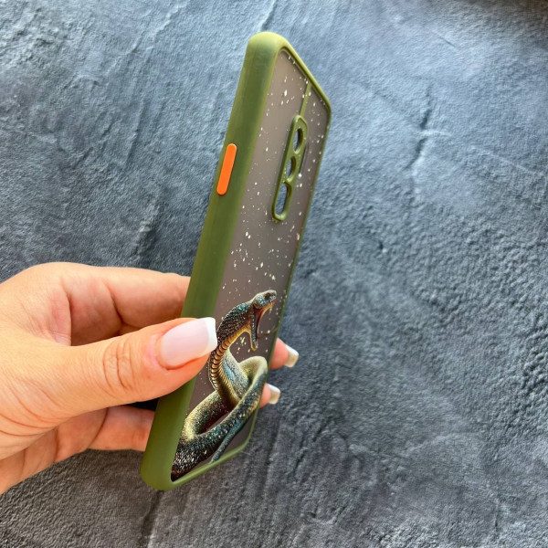 Чехол для Samsung Galaxy S9 Plus золотая змея