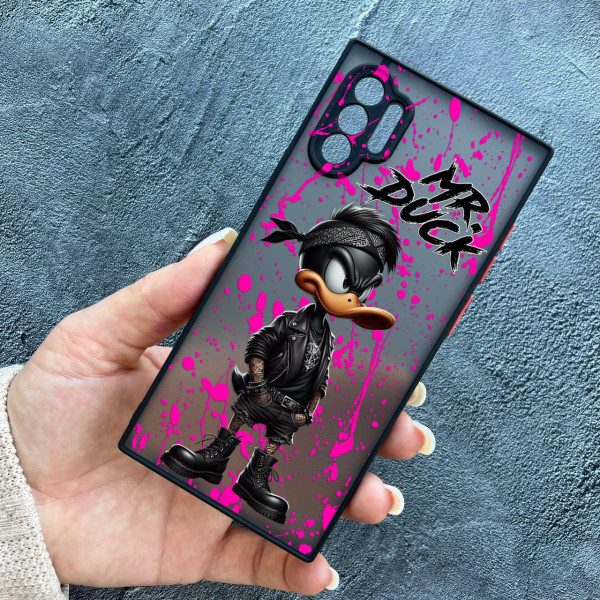 Чехол для Samsung Galaxy Note 10 Plus с защитой камеры с Мистер Даком