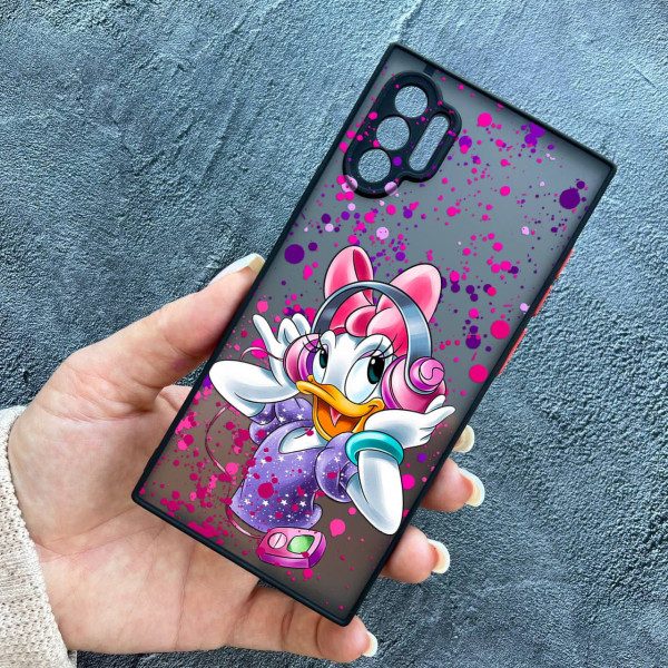 Чехол для Samsung Galaxy Note 10 Plus с защитой камеры детский с Дейзи