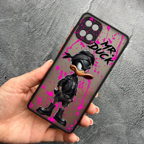 Чехол для Samsung Galaxy Note 10 Lite (A81) с защитой камеры с Мистер Даком