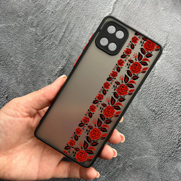 Чохол для Samsung Galaxy Note 10 Lite (A81) з захистом камери з вишиванкою Донеччина