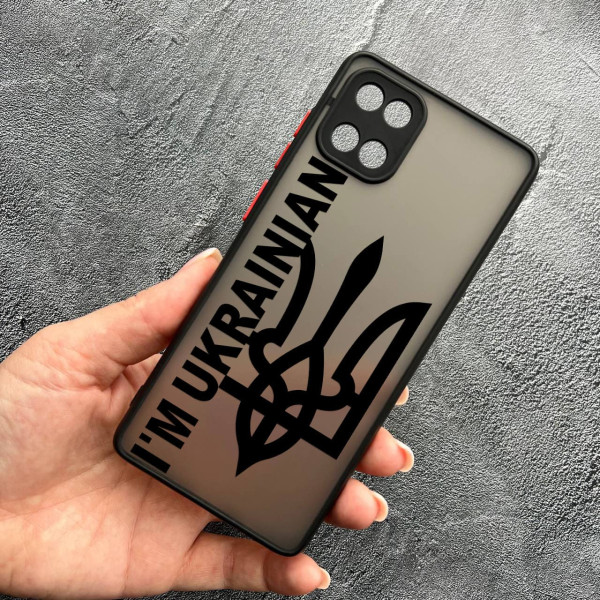 Чохол для Samsung Galaxy Note 10 Lite (A81) з захистом камери патріотичний I`m Ukrainian