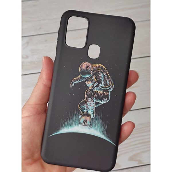 Чехол для Samsung Galaxy M31 космонавт 