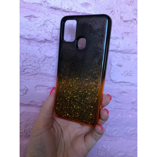 Чехол для Samsung Galaxy M31 с переливающимися блестками