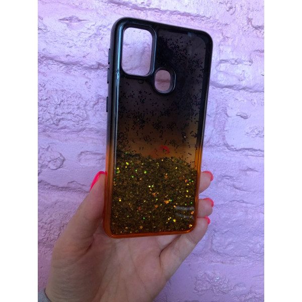 Чехол для Samsung Galaxy M31 с переливающимися блестками