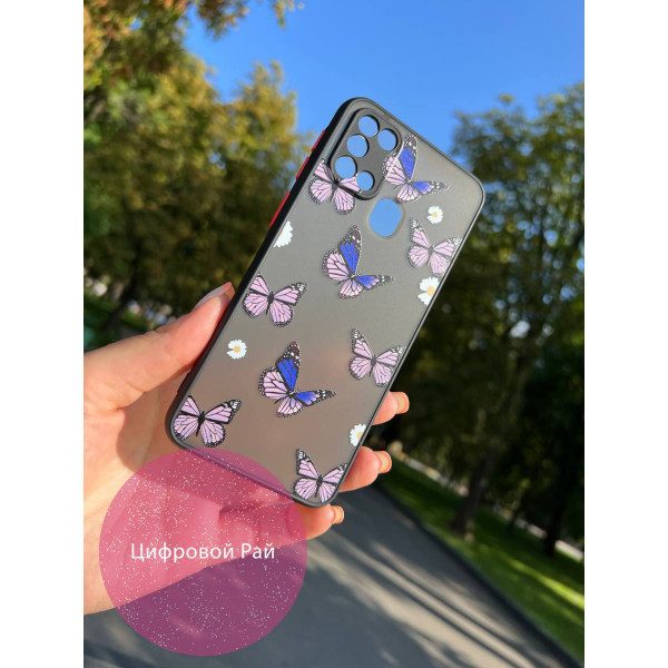 Чехол для Samsung Galaxy M31 бабочки