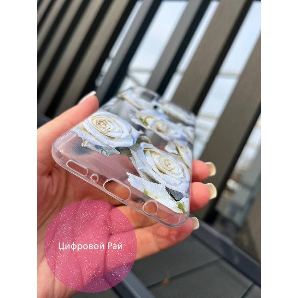 Чехол для Samsung Galaxy M31 белые розы 