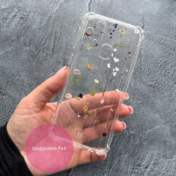 Чехол для Samsung Galaxy M31 лианы противоударный прозрачный силиконовый чехол