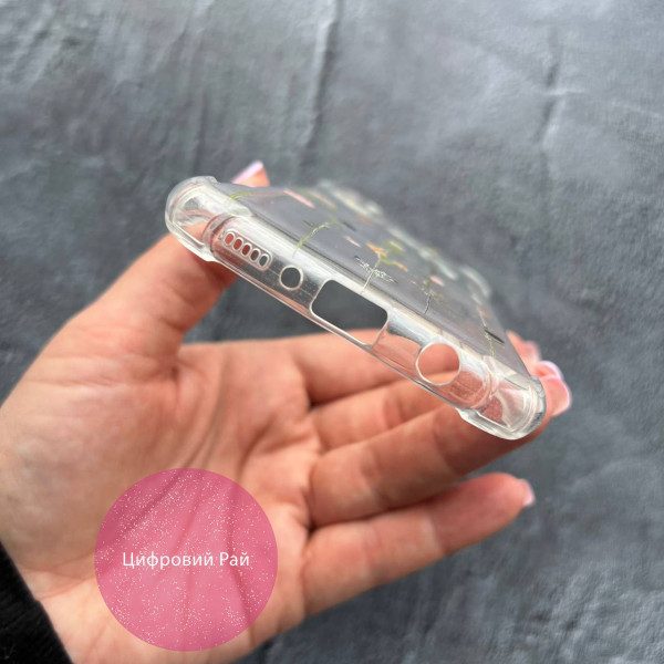 Чехол для Samsung Galaxy M31 лианы противоударный прозрачный силиконовый чехол