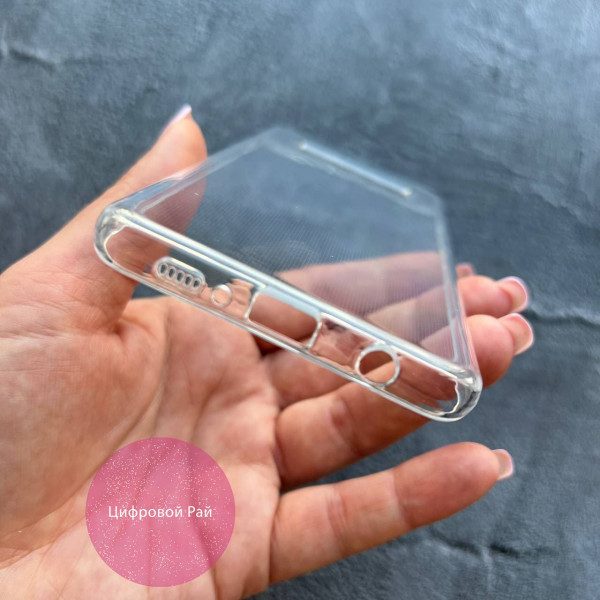 Чехол для Samsung Galaxy S10 Plus прозрачный силиконовый чехол
