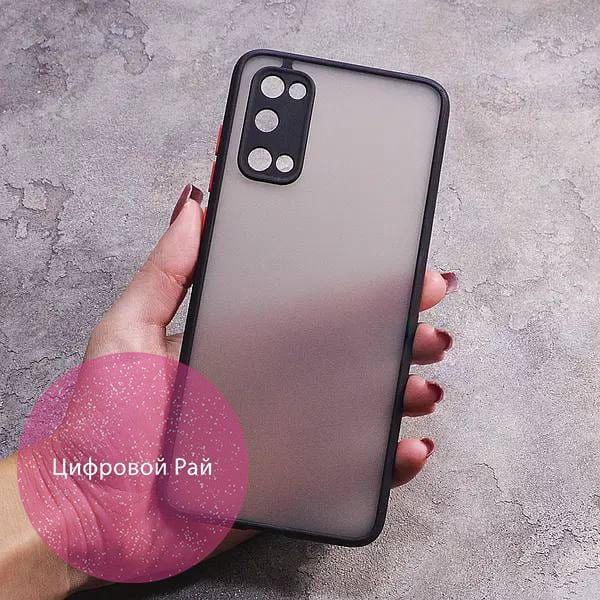 Чехол для Samsung Galaxy S20 матовый пластик без дизайна
