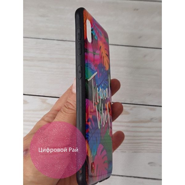 Чехол для Samsung Galaxy A10 (A105F) пластиковый чехол Tropical Vibes