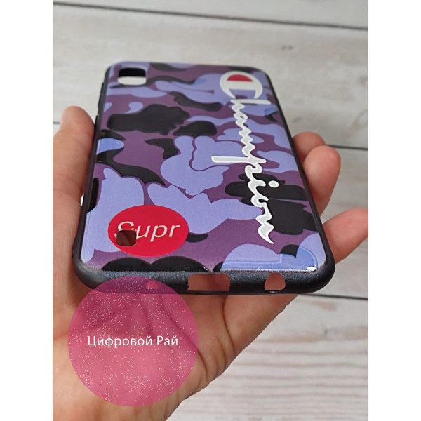 Чехол для Samsung Galaxy A10 (A105F) пластиковый чехол Champion