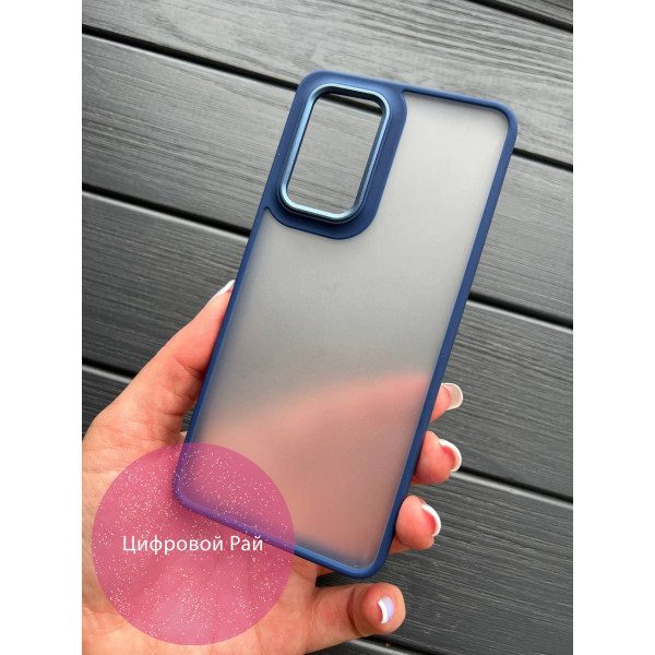 Чохол для Samsung Galaxy A53 5G чохол з матового пластику темно-синій