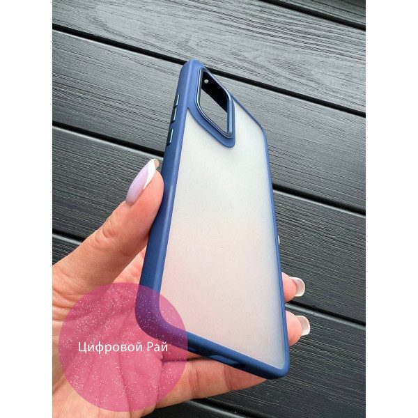 Чохол для Samsung Galaxy A53 5G чохол з матового пластику темно-синій
