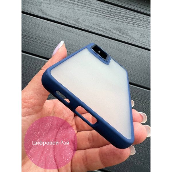 Чохол для Samsung Galaxy A53 5G чохол з матового пластику темно-синій