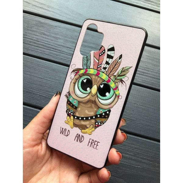 Чехол для Samsung Galaxy A32 (A325F) 4G силиконовый чехол с принтом сова