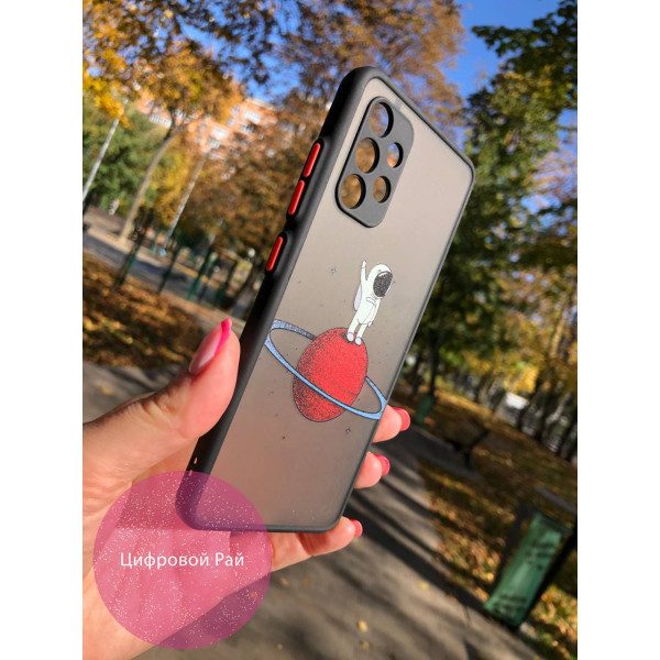 Чехол для Samsung Galaxy A32 (A325F) 4G космонавт планет
