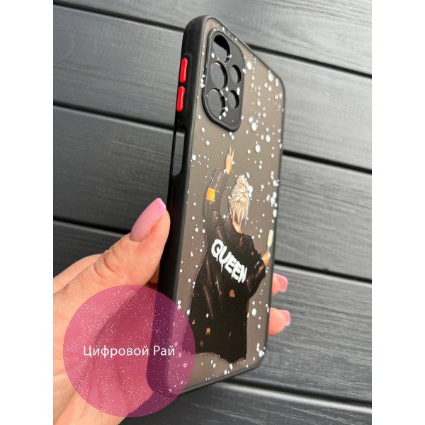 Чохол для Samsung Galaxy A13 4G дівчинка та сніг