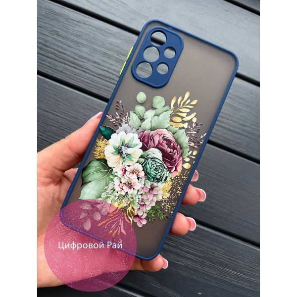 Чехол для Samsung Galaxy A13 4G осенние цветы