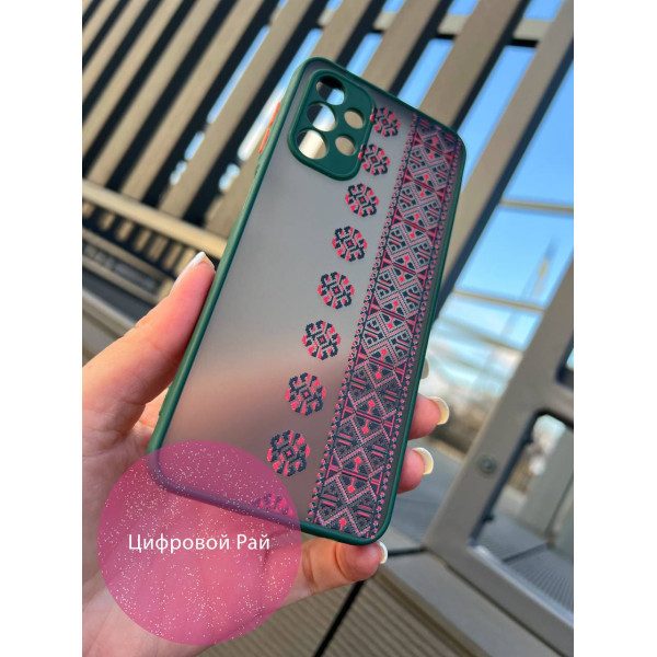 Чохол для Samsung Galaxy A13 4G вишиванка Черкащина