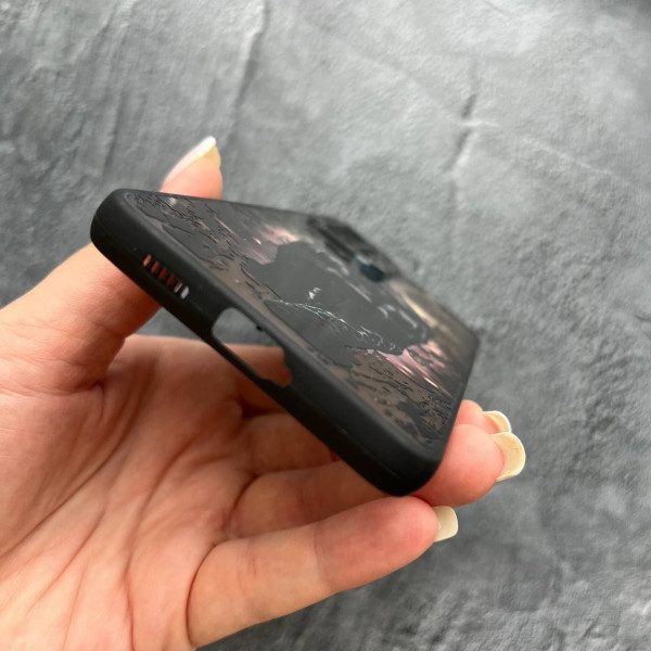 Чехол для Samsung Galaxy A53 5G черная пантера с покрытием лака