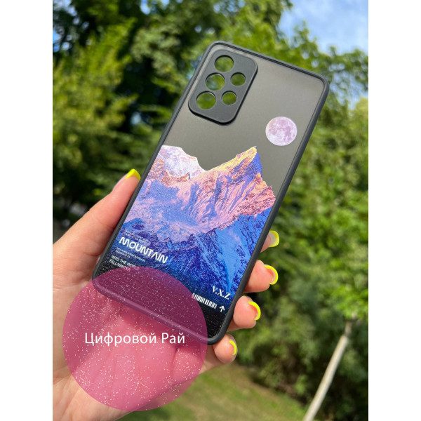 Чохол для Samsung Galaxy A52 4G / A52 5G гори Blue mountains 