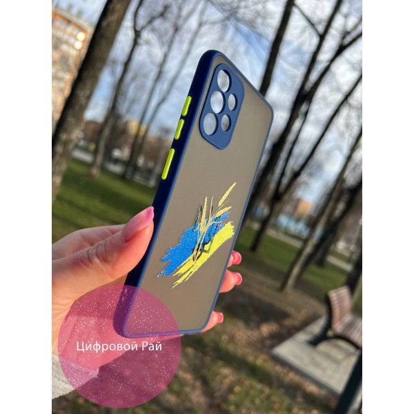 Чохол для Samsung Galaxy A32 (A325F) 4G тризуб та прапор