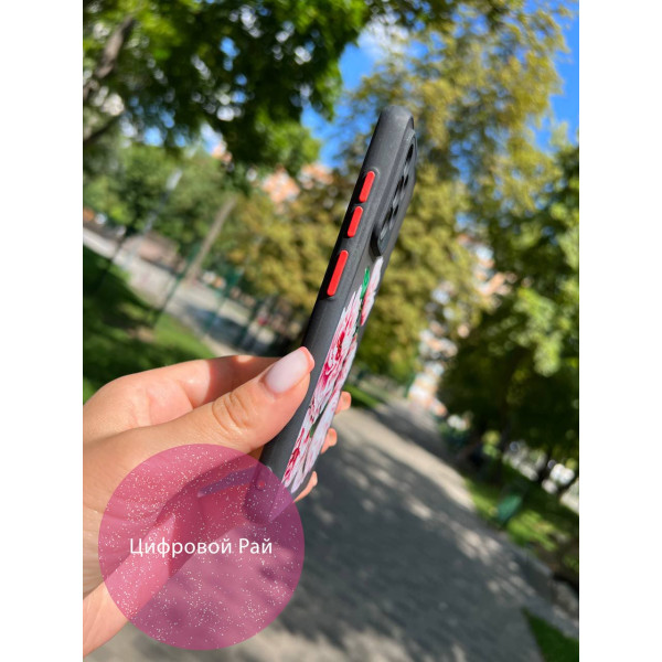 Чохол для Samsung Galaxy A52 4G / A52 5G з квітами півонії рожеві