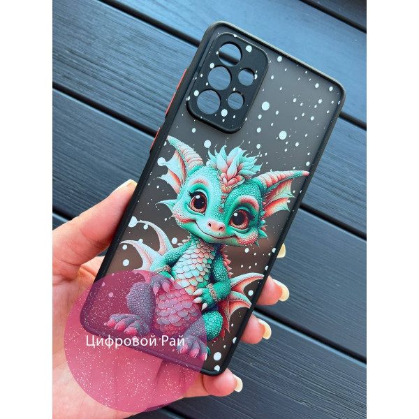 Чохол для Samsung Galaxy A72 4G / A72 5G новорічний дракончик
