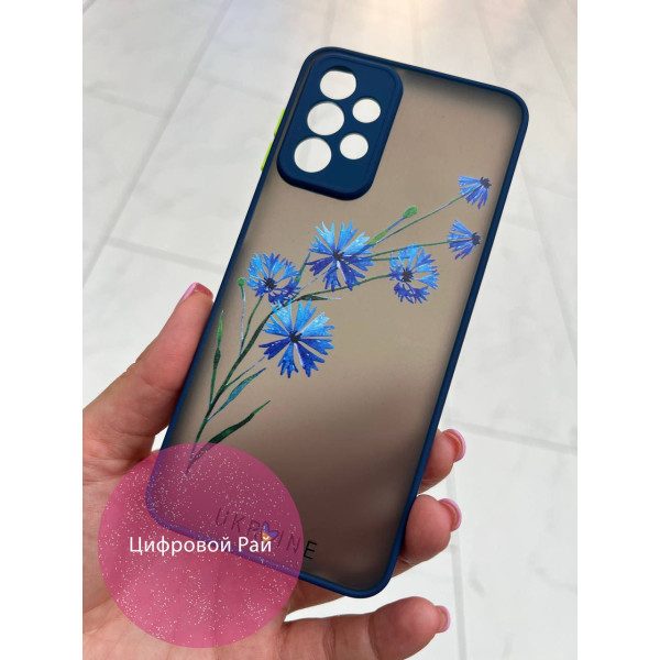 Чохол для Samsung Galaxy A23 волошка класична 