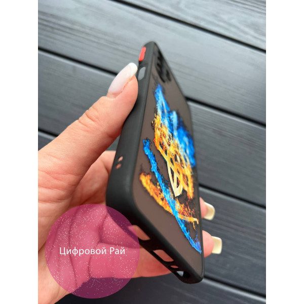Чохол для Samsung Galaxy A13 4G тризуб з шаблями