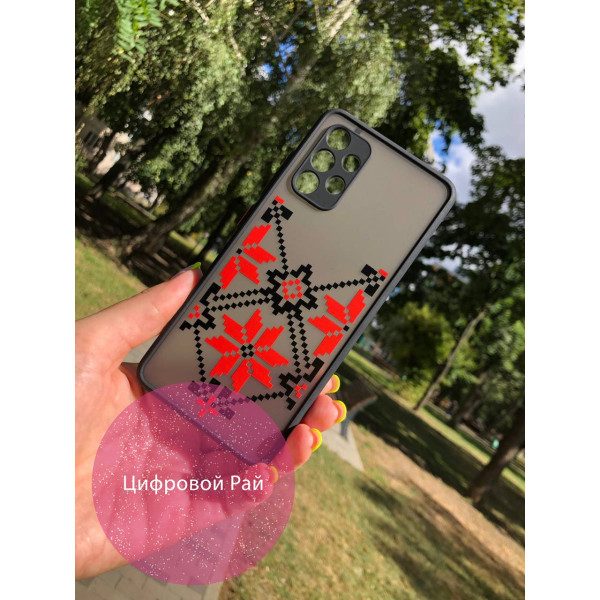 Чехол для Samsung Galaxy A32 (A325F) 4G патриотическая вышиванка