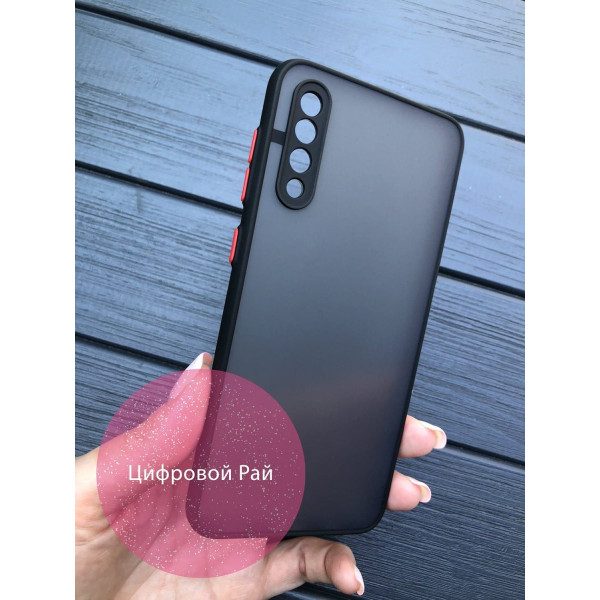Чехол для Samsung Galaxy A50 (A505F) / A50s / A30s матовый пластик без дизайна