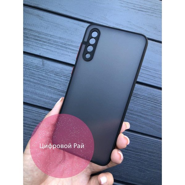 Чехол для Samsung Galaxy A50 (A505F) / A50s / A30s матовый пластик без дизайна