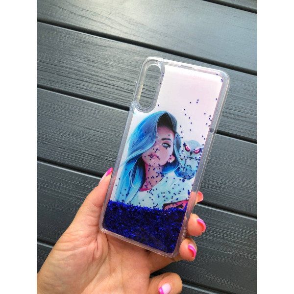 Чехол для Samsung Galaxy A50 (A505F) / A50s / A30s переливашка девочка с совой