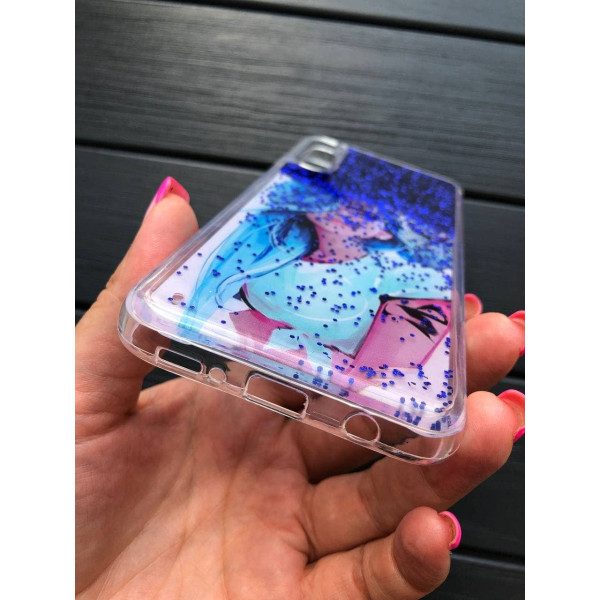 Чехол для Samsung Galaxy A50 (A505F) / A50s / A30s переливашка девочка с совой