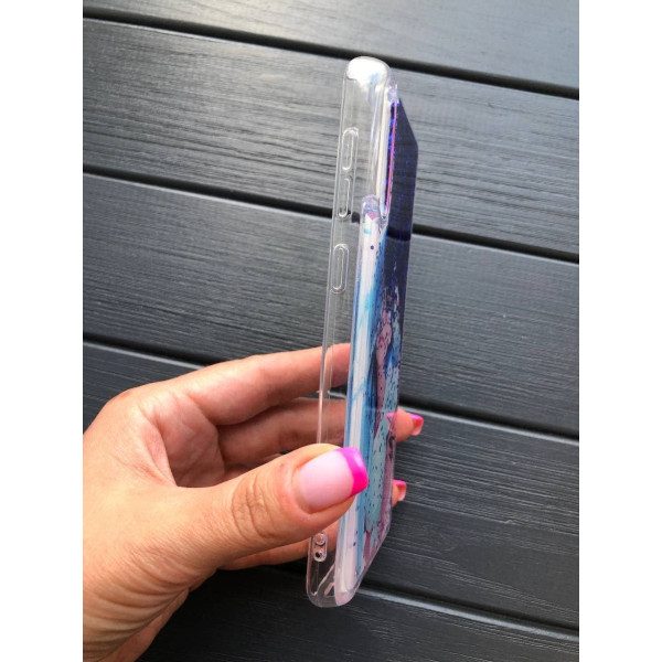 Чехол для Samsung Galaxy A50 (A505F) / A50s / A30s переливашка девочка с совой