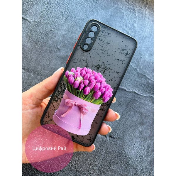 Чехол для Samsung Galaxy A50 (A505F) / A50s / A30s букет тюльпанов