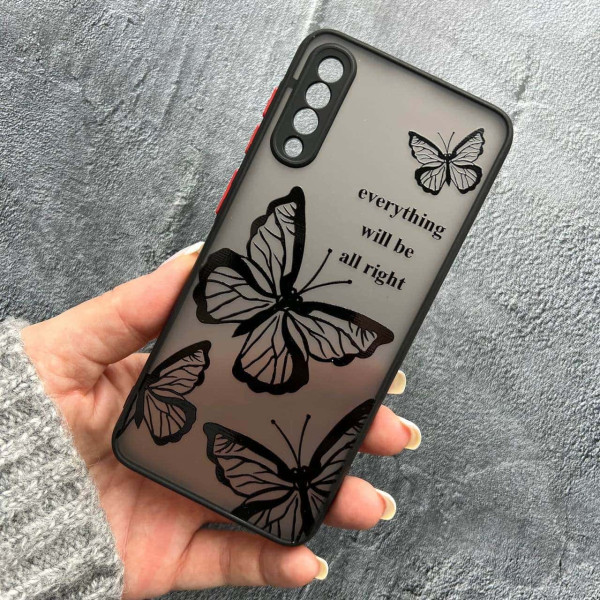 Чохол для Samsung Galaxy A50 (A505F) / A50s / A30s із захистом камери з метеликами