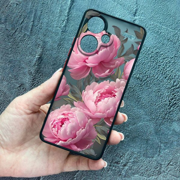 Чехол для Xiaomi Redmi Note 13 Pro Plus пионы крупные
