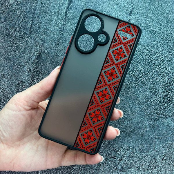 Чехол для Xiaomi Redmi Note 13 Pro Plus вишиванка Киевщина