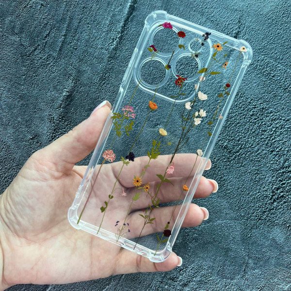 Чохол для Tecno Spark 20C / Tecno Spark GO 2024 ліани протиударний прозорий силіконовий чохол