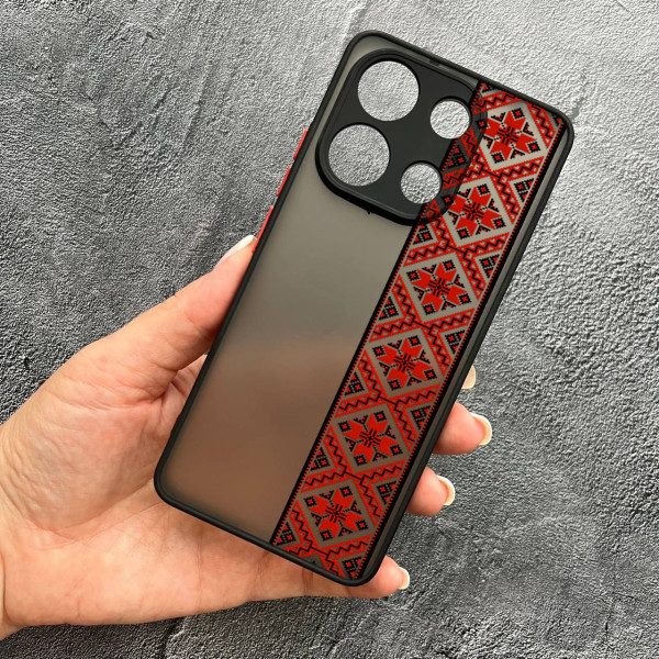 Чохол для Xiaomi Redmi Note 13 4G вишиванка Київщина