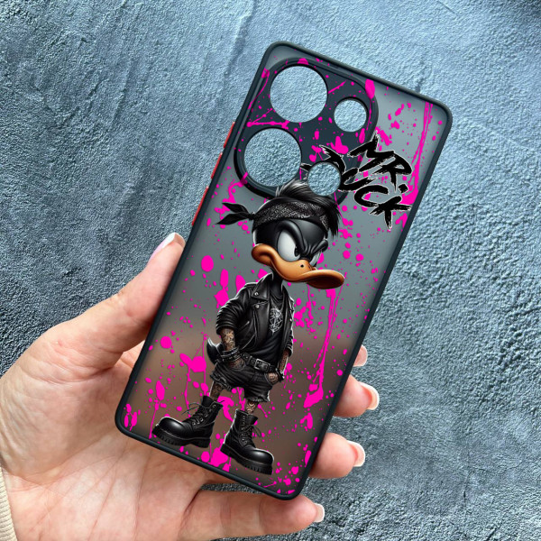 Чохол для Xiaomi Redmi Note 13 Pro 4G / Poco M6 Pro 4G / Xiaomi Redmi Note 14S з захистом камери Містер Дак