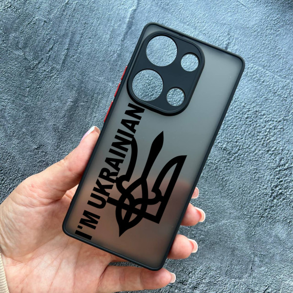 Чохол для Xiaomi Redmi Note 13 Pro 4G / Poco M6 Pro 4G / Xiaomi Redmi Note 14S з захистом камери I`m Ukrainian