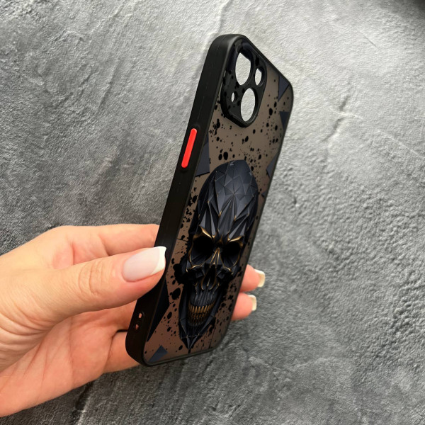 Чохол для iPhone 13 череп у кубі