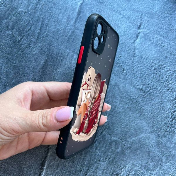 Чохол для IPhone 11 дівчинка новорічний