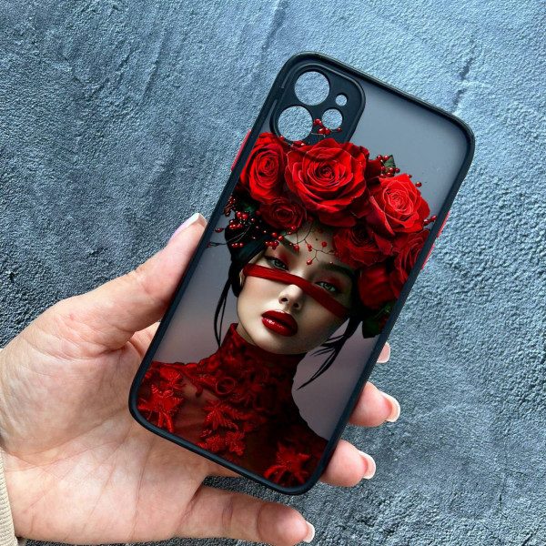 Чохол для IPhone 11 дівчинка зі стрічкою