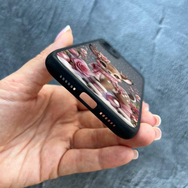 Чехол для IPhone 11 новогодний олененок